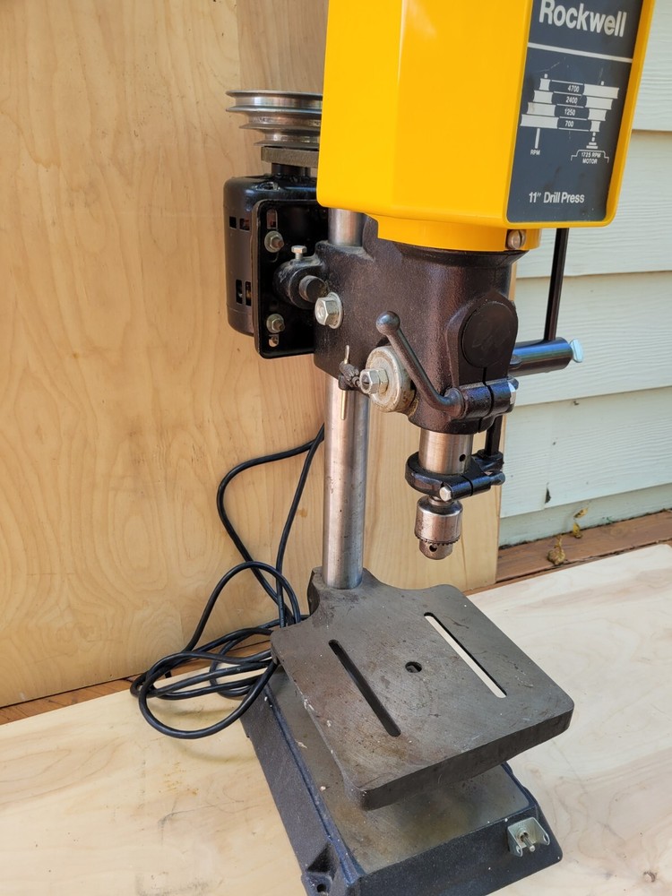 Rockwell 11-100 Benchtop Drill Press - Complete, Original