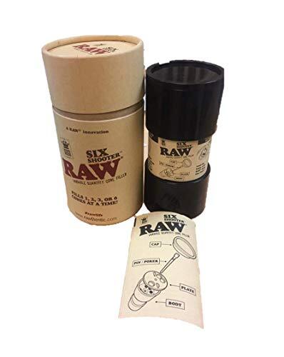 RAW Six Shooter for King Size Cone Loader Filling Device