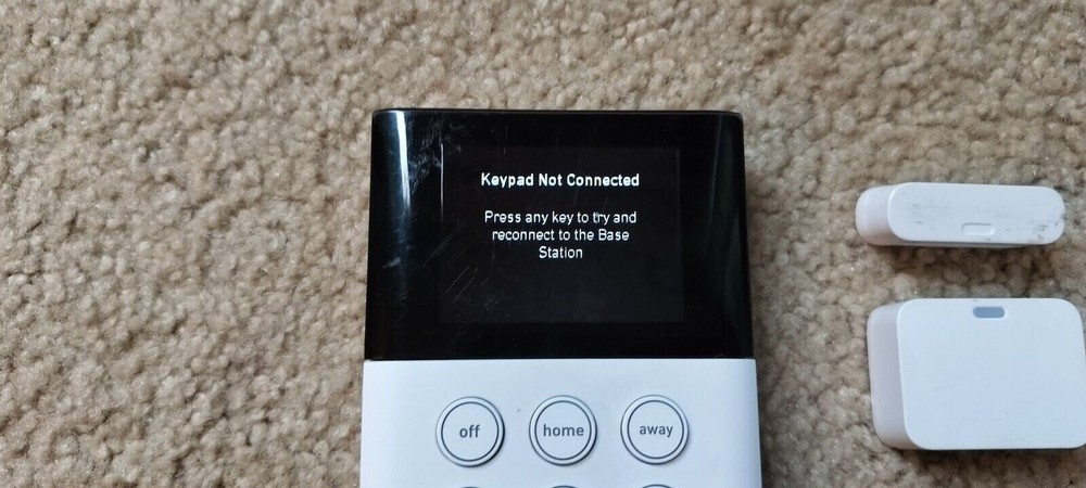 SimpliSafe Home Security System Replacement Keypad Remote White #SSKP3