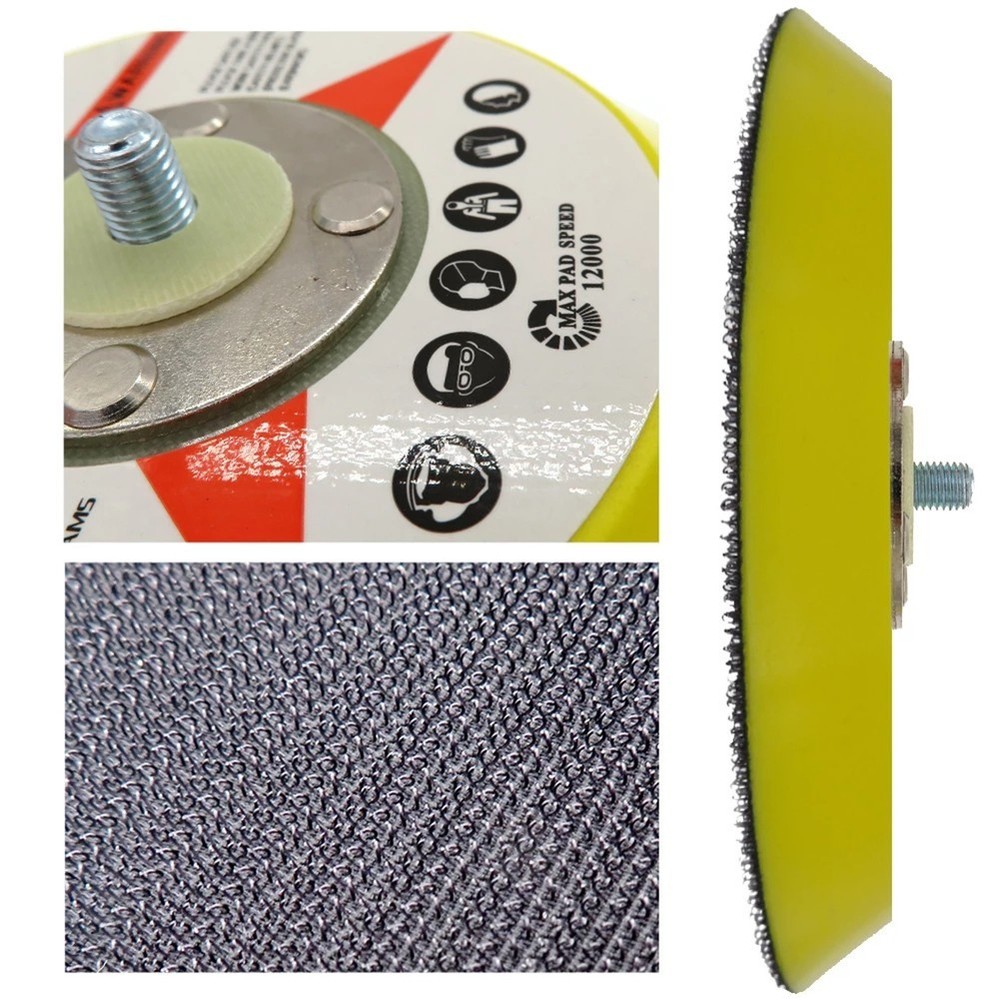 1 Pcs Backing Pad Bonnets Sanding Discs For Dust Extraction Workshop Equipment