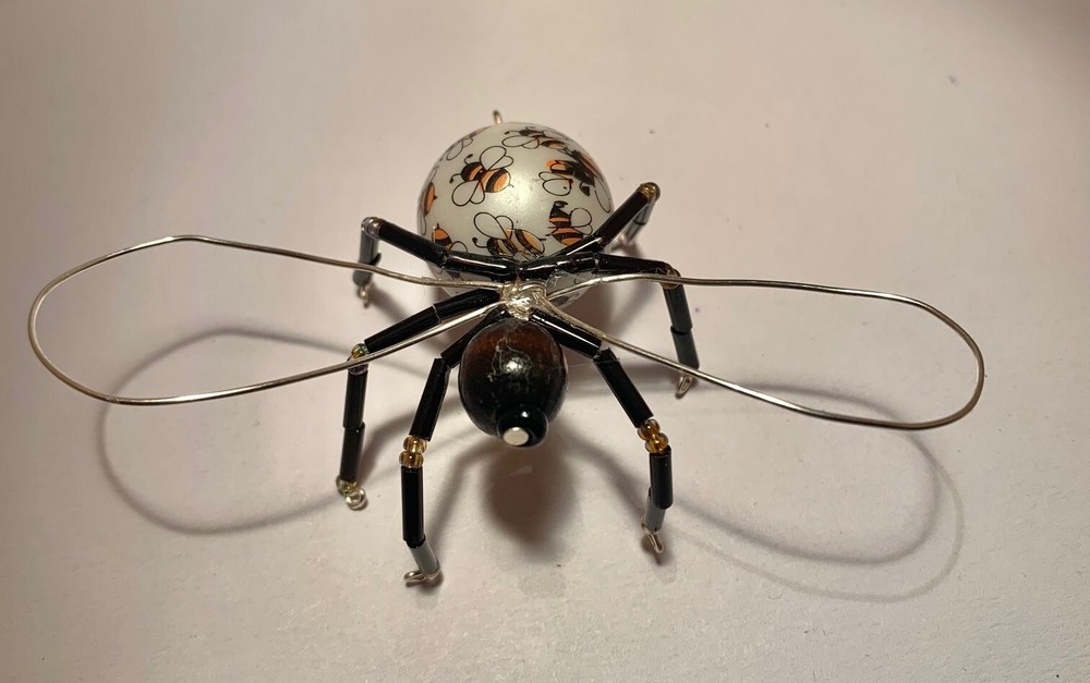 Handmade Bead & Wire BUMBLE BEE