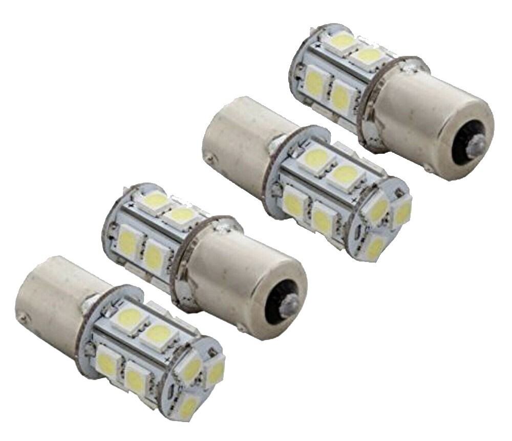 4pk Stop Turn Signal Brake Bulb 13 LED for Military HUMVEE M998 24v