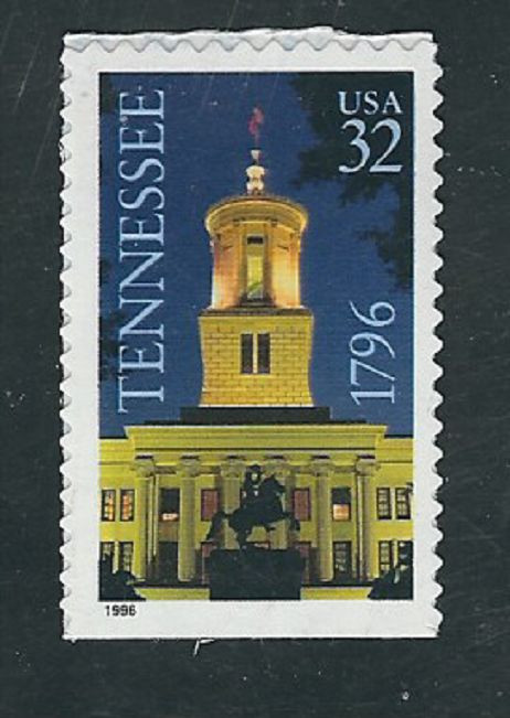 Scott # 3071...32 Cent...Tennessee...2 Stamps