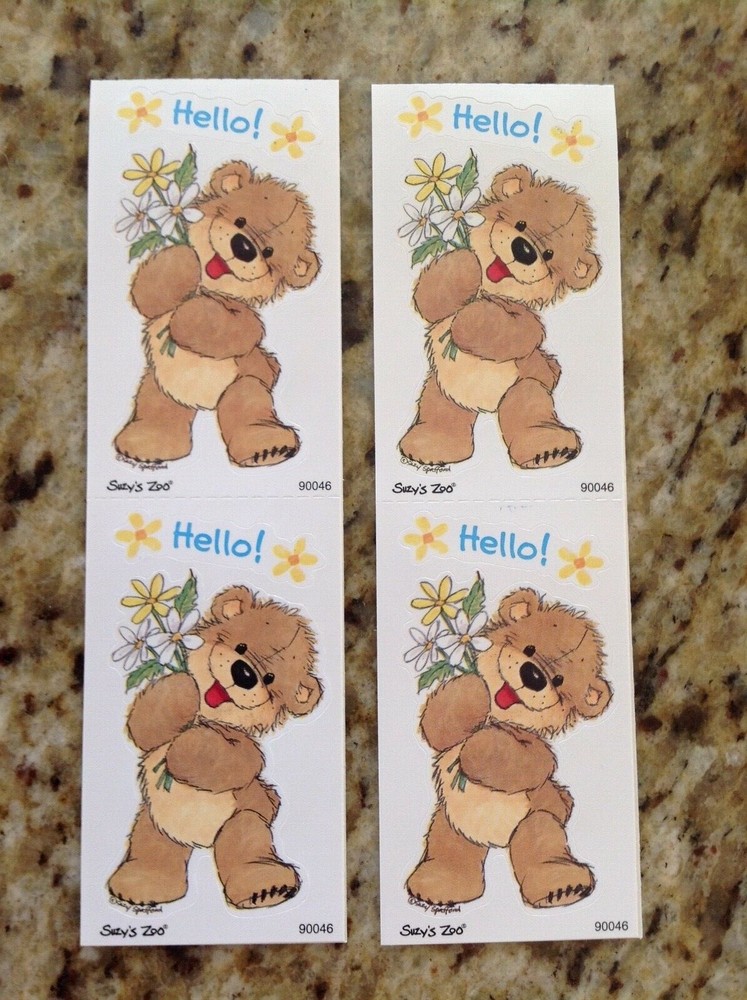 Suzy's Zoo Stickers: Hello! (4 modules)