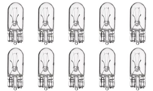 #658 MINIATURE BULB GLASS WEDGE BASE