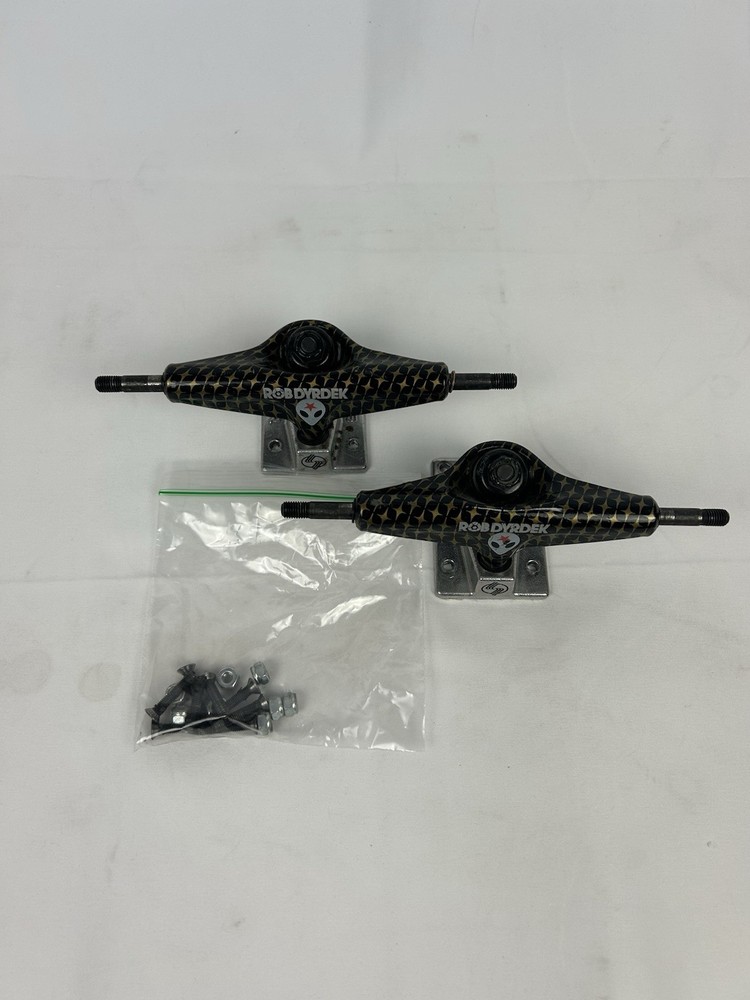 Silver S-Class Rob Dyrdek Alien Workshop 7.75" Skateboard Trucks Black