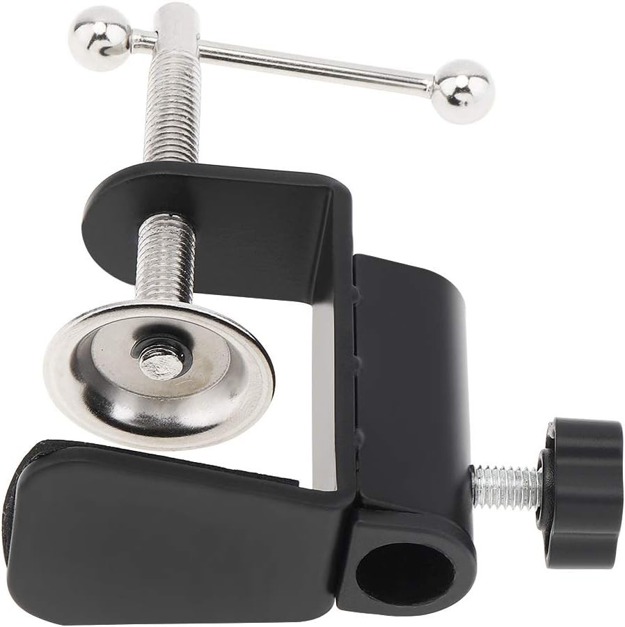 Adjustable Super C Clamp Desk Clamp - Solid Steel Construction for Workstation