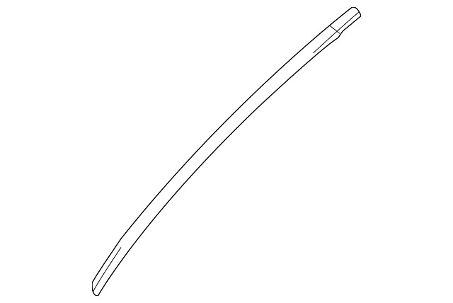 Genuine Nissan Windshield Molding 72760-ZG00A