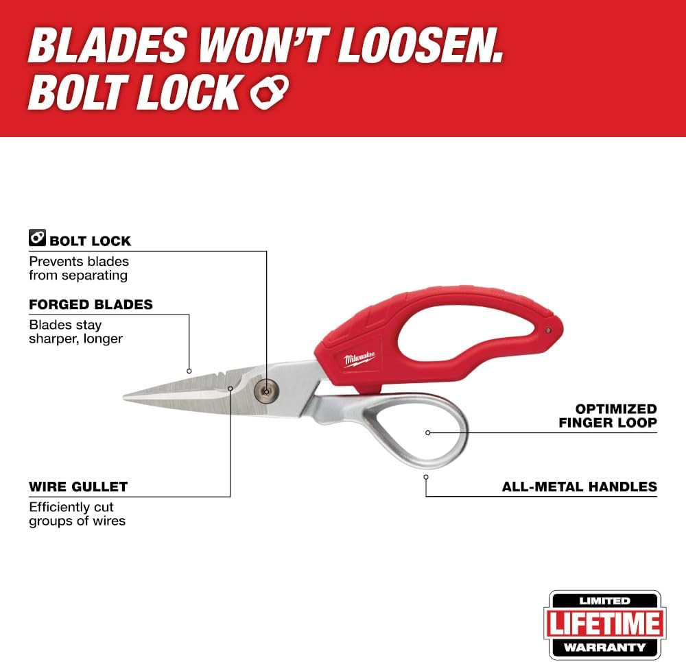 Electrician Snips 48-22-4045