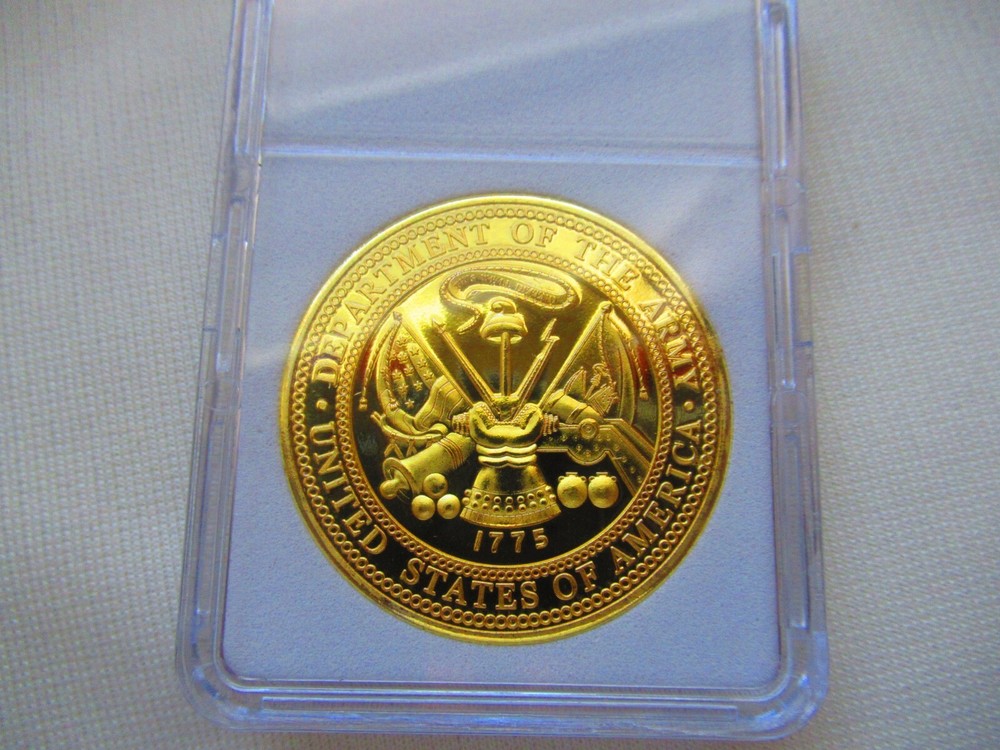 U S ARMY MILITARY INTELLIGENCE Challenge Coin