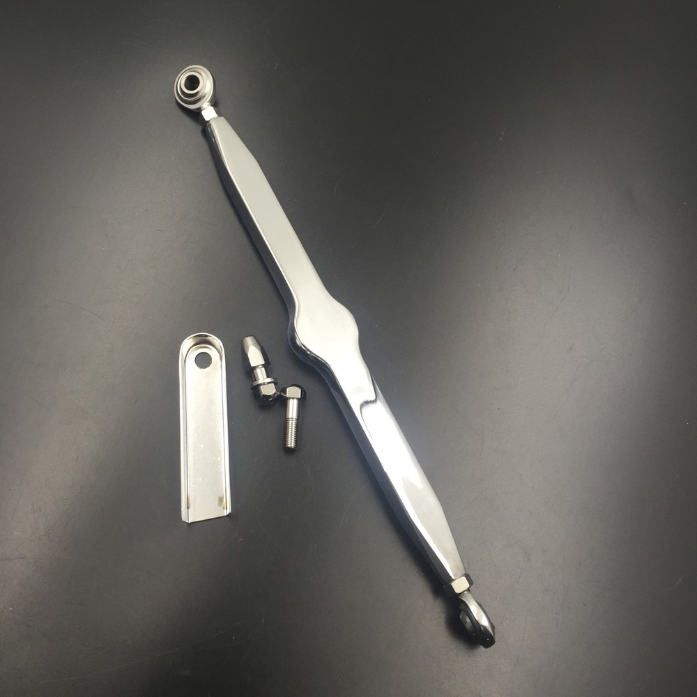 Chrome Skull Shift Linkage For Harley Davidson Softail Road King Electra Glide