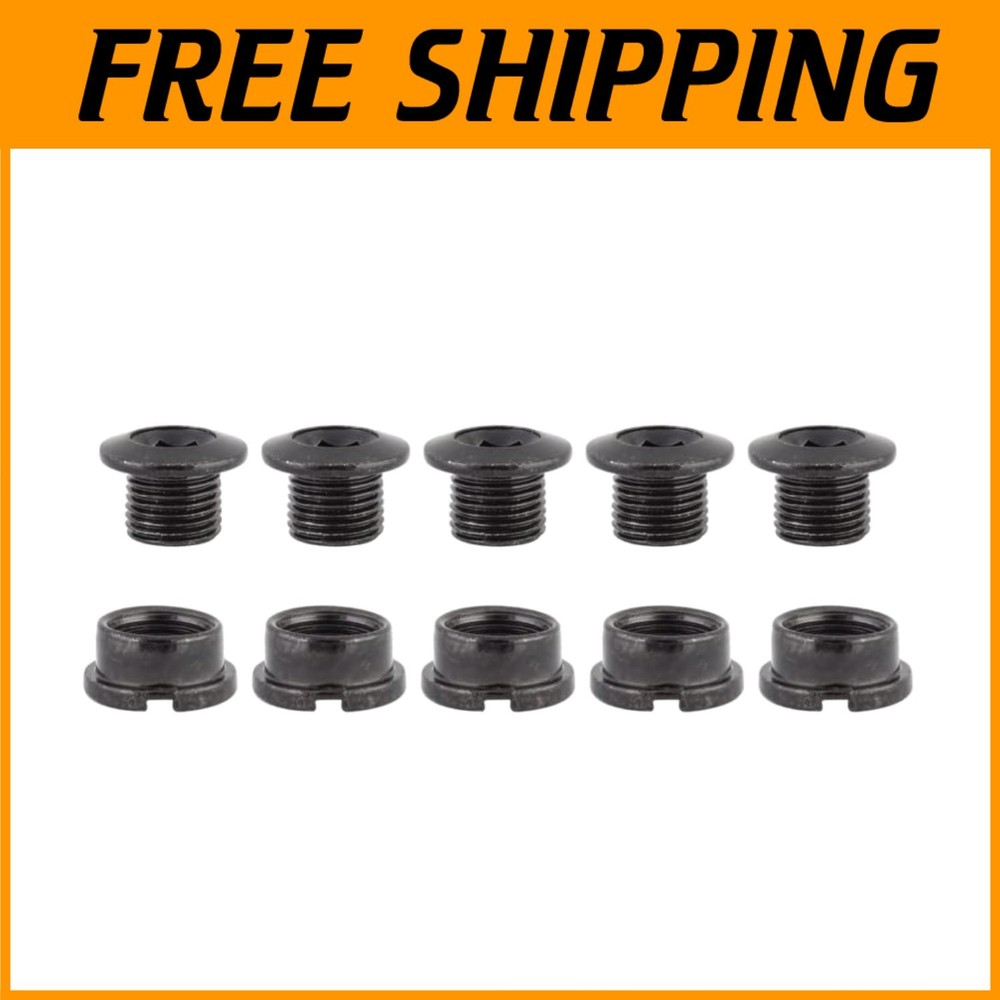 Hexagon Chainring Bolt Set - Anodized