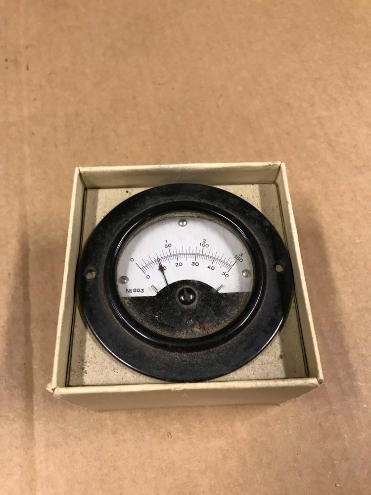 Vintage Simpson 150 Microamp Meter - Untested