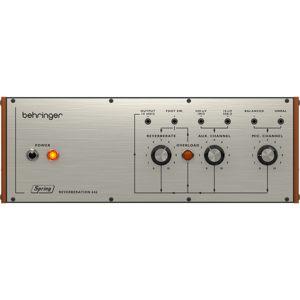 Behringer Spring Reverberation 646 Spring Reverb Module