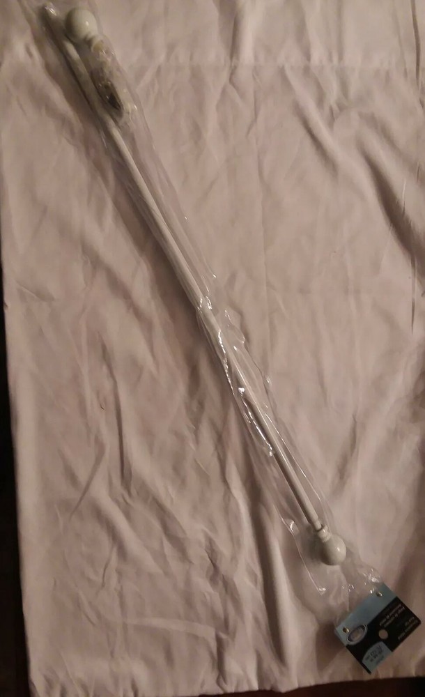 Kenny Decorative Rod Set 24-48" White