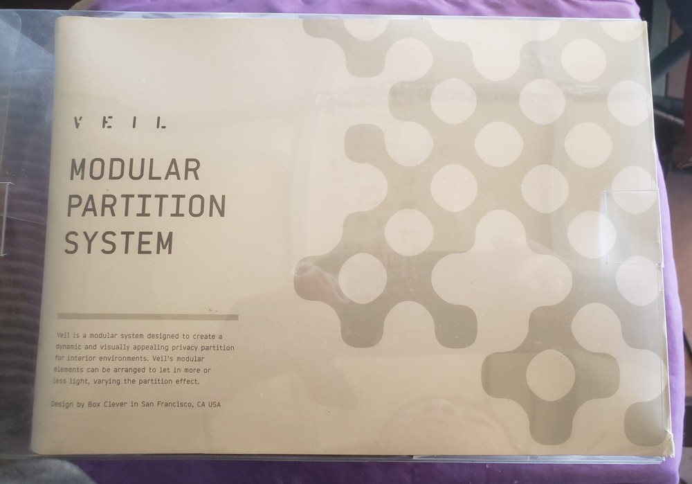 Case Veil Modular Privacy Partition System MatteChrome White