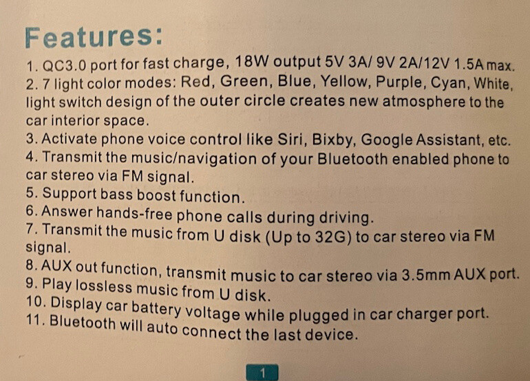 Multifunctional Wireless Car MP3 Transmitter