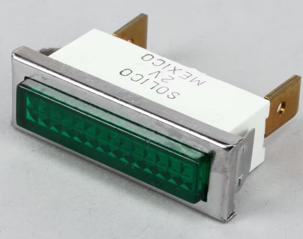 Frymaster 8071275 Indicator Light, Rectangle, Green, 24 Volt, Filter Pan