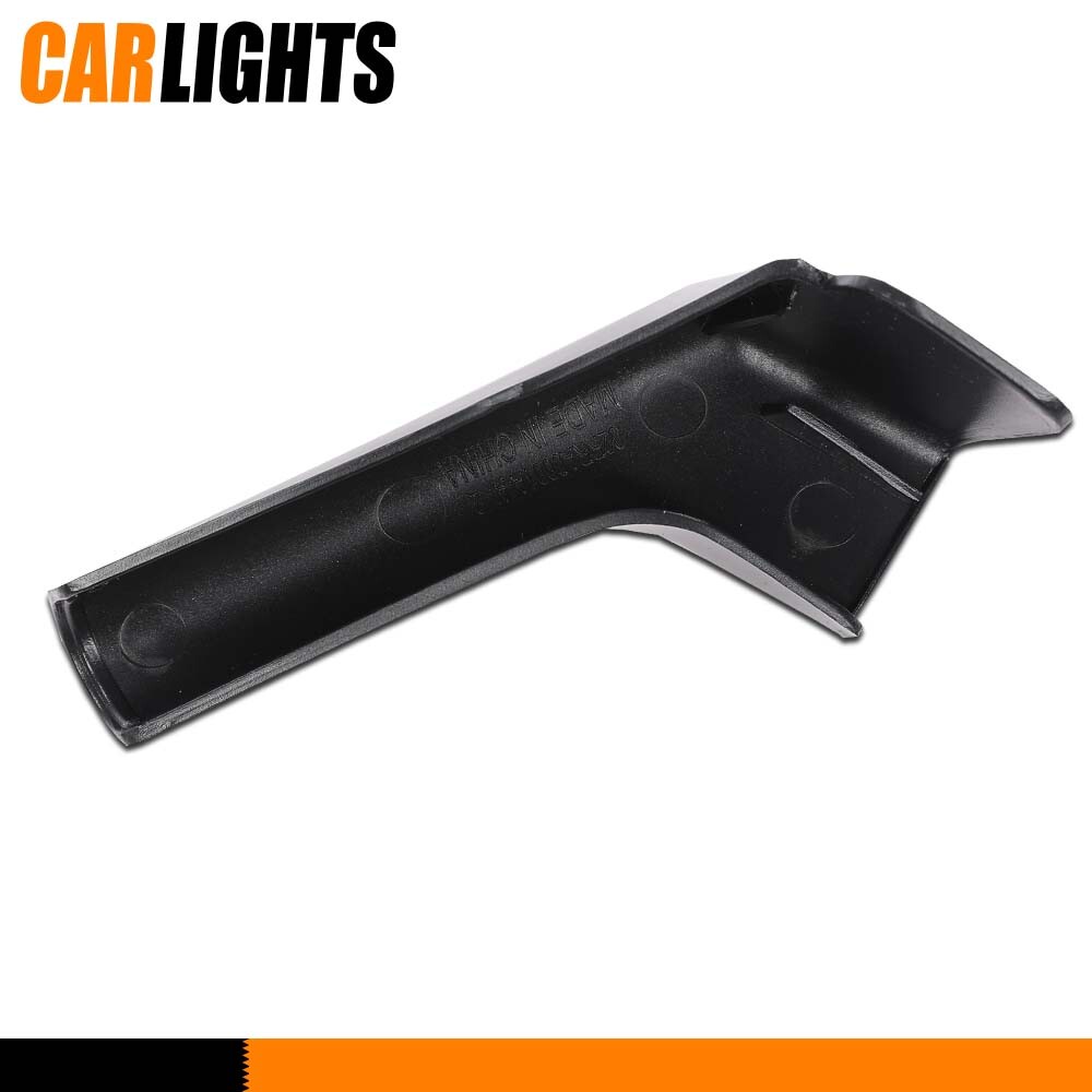 4PCS RV Rain Gutter Spout Long Version Black Left & Right Driver & Passenger