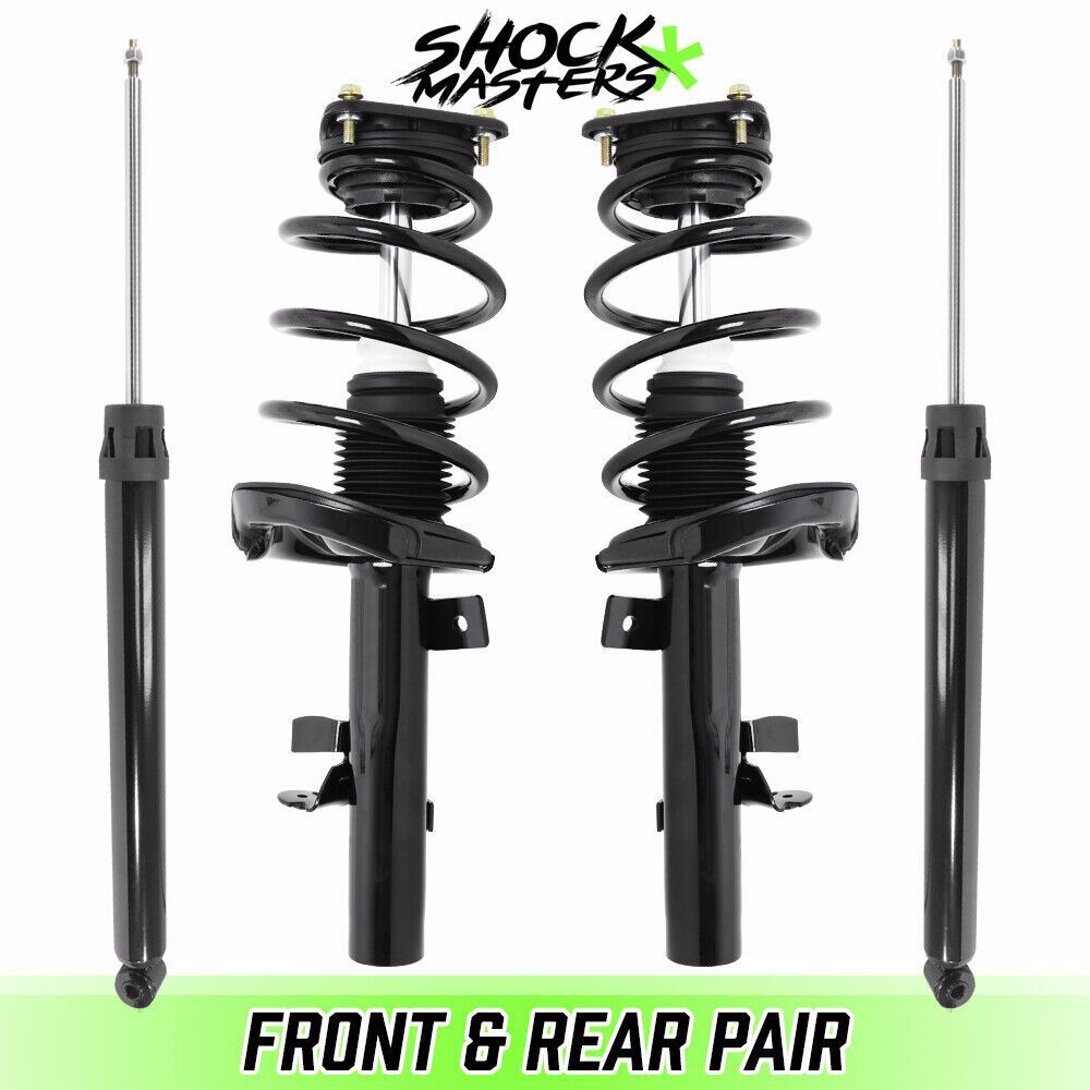 Front Complete Struts Rear Shocks for 2012-2018 Ford Focus