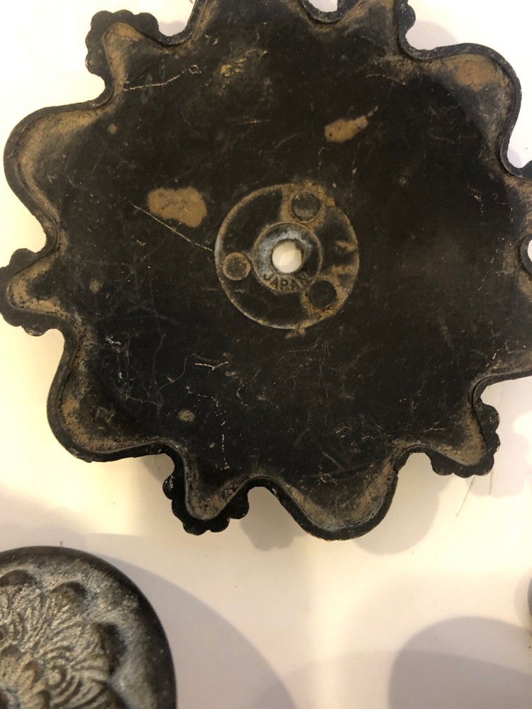 Antique Metal Drawer Pulls Set Of 2