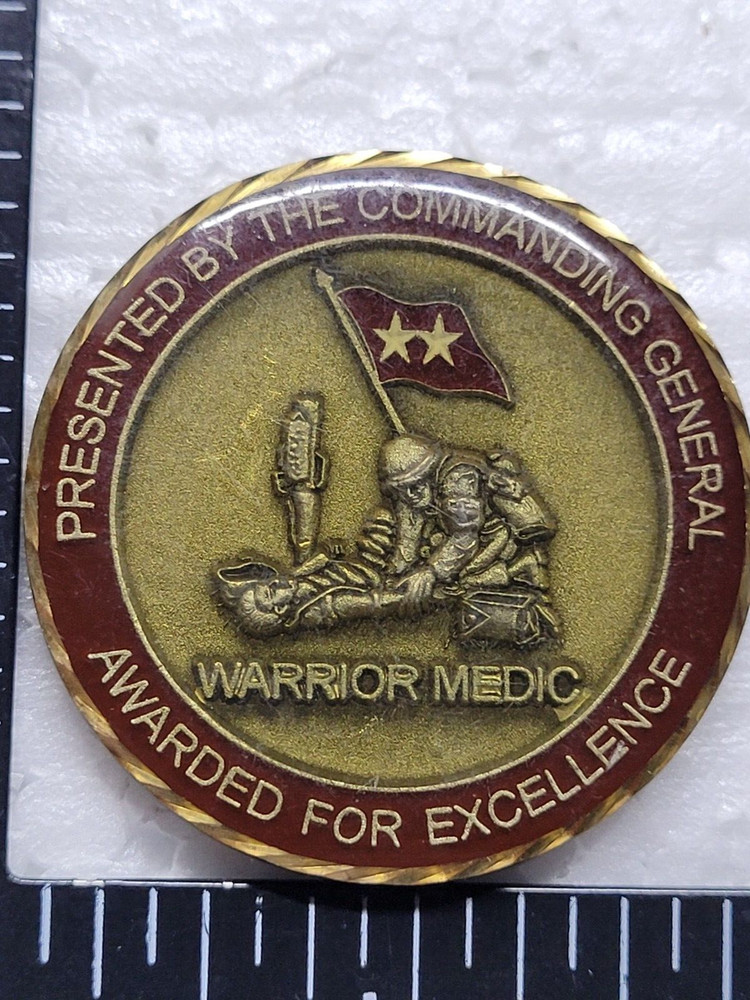 WARRIOR MEDIC NARMC Challenge Coin