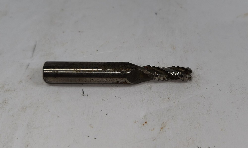 Spain M42 3-FLUTE 3/16x3/8" Single end mill EUC