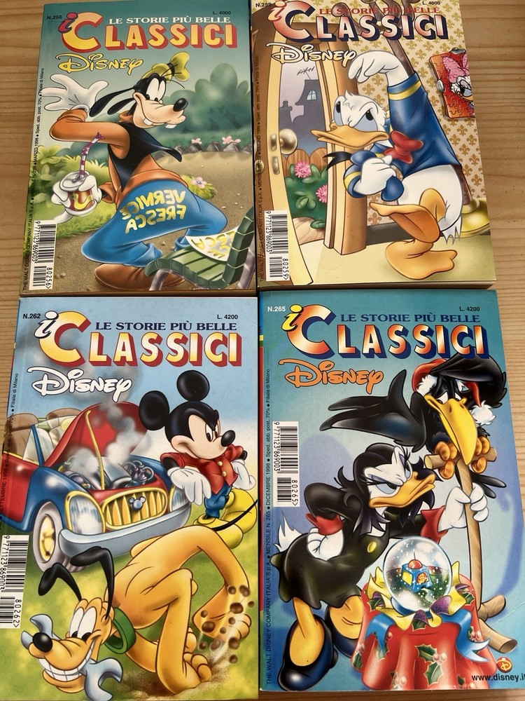 Disney Classics 1998 Complete Year 12 Numbers