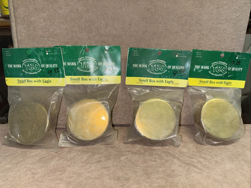 Tod Cash Snuff Box W/Eagle