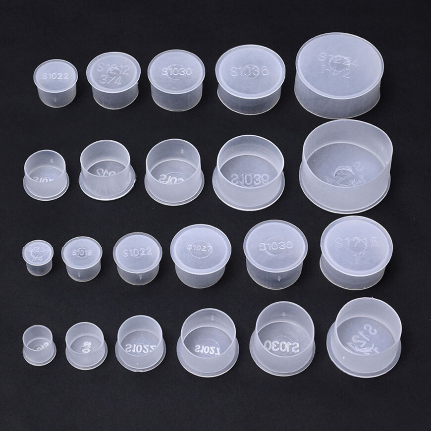 M6-M85 Pipe Fitting Thread Dust Cap Plastic External Thread Protective Cover