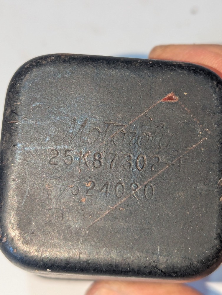 Motorola Tube Audio Output Filter 25K87302-1