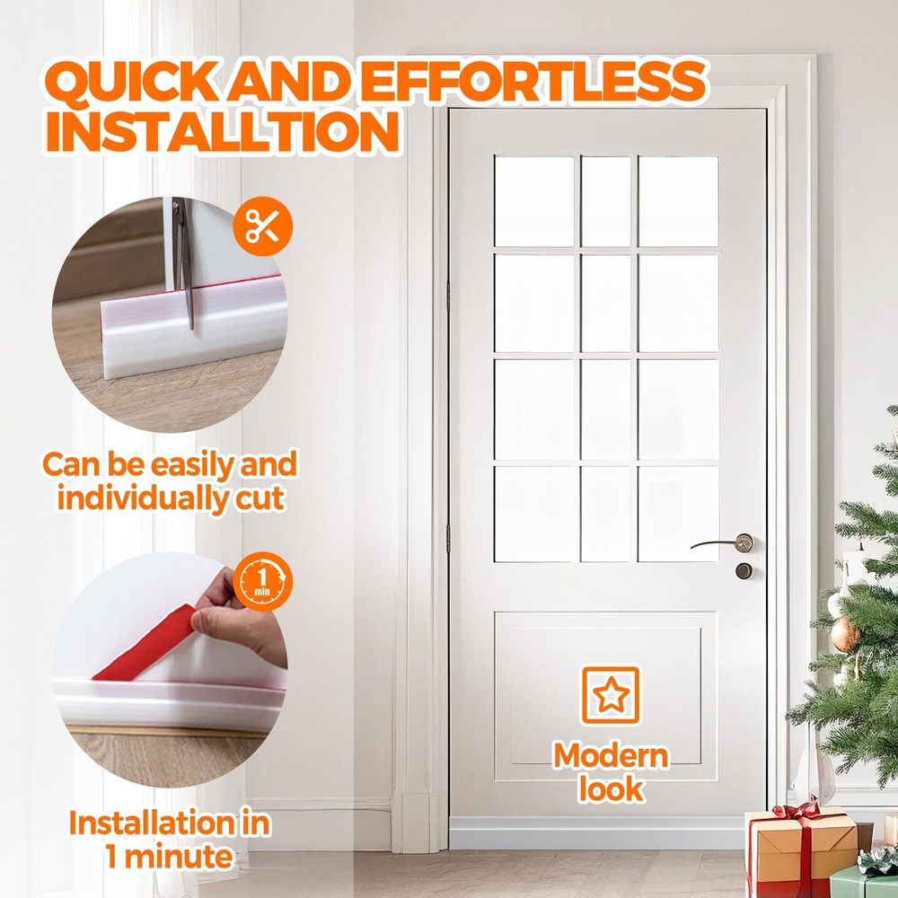 Door Draft Stopper Under Door Draft Blocker Insulator Doors Sweep