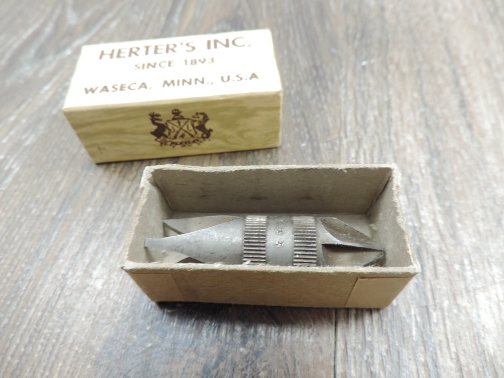 Vintage Herter's Burring Tool ST1A in Original Box