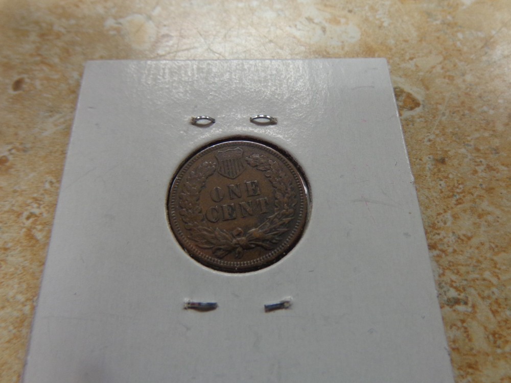 1907 Indian Head Cent Penny In Sleeve