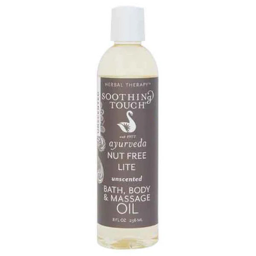 Massage Oil Nut Free Lite 8 Oz Nut Free Lite