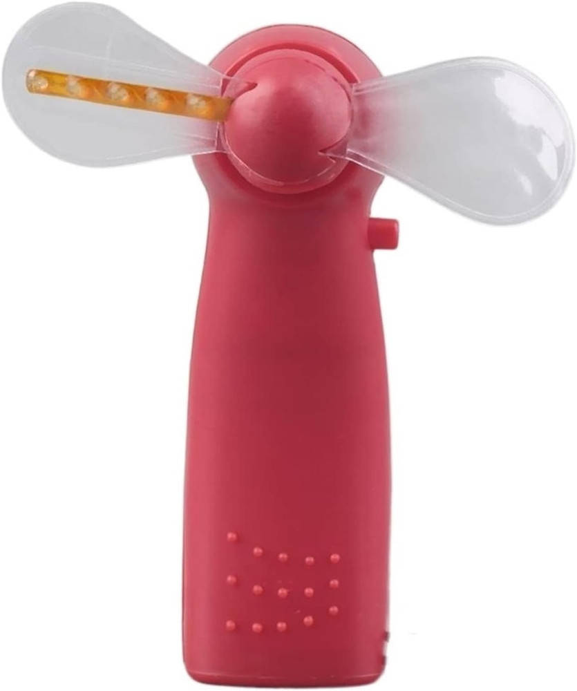 Matrix Mini Fan with 32 Different Flashing Color Patterns