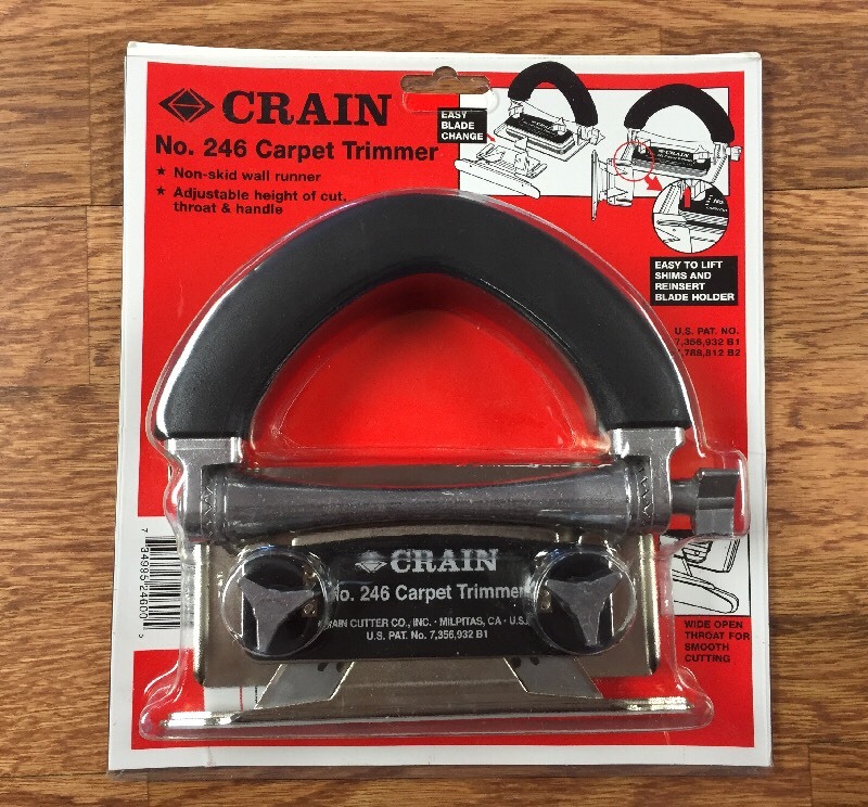 Crain 246 Carpet Flooring Wall Trimmer