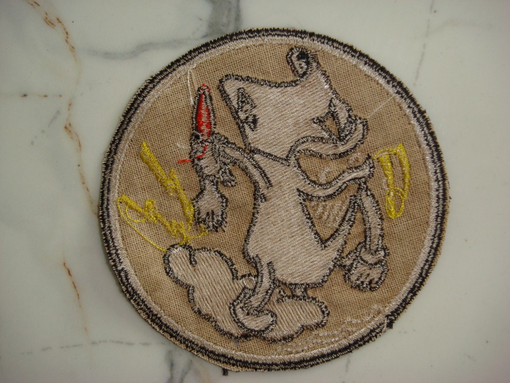 US NAVY FIGHTER SQUADRON VF- 41 BLACK DEVIL VIETNAM WAR PATCH