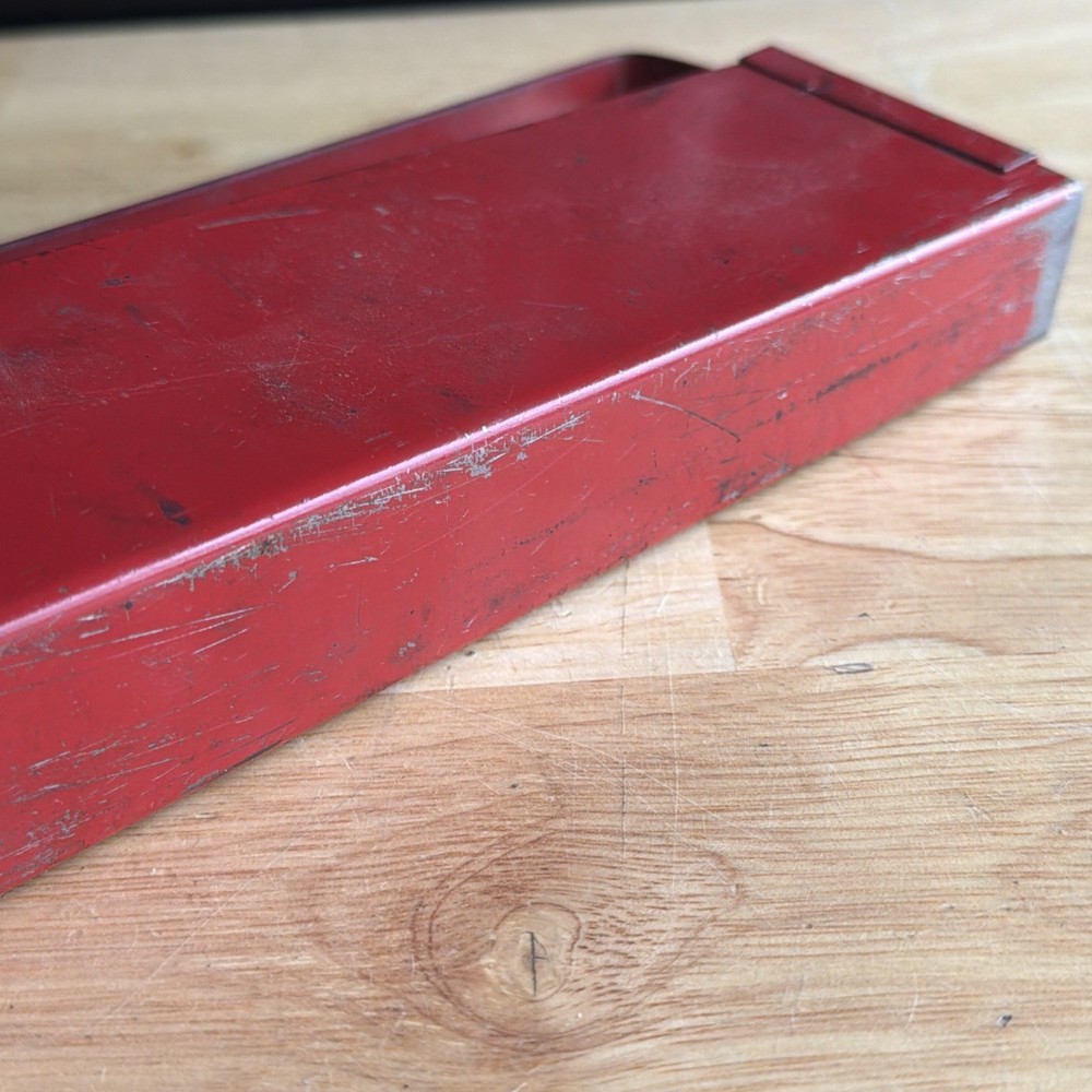 Mac Tools 13.5" Deep Socket Tray Holder Organizer with Handle Red VT15