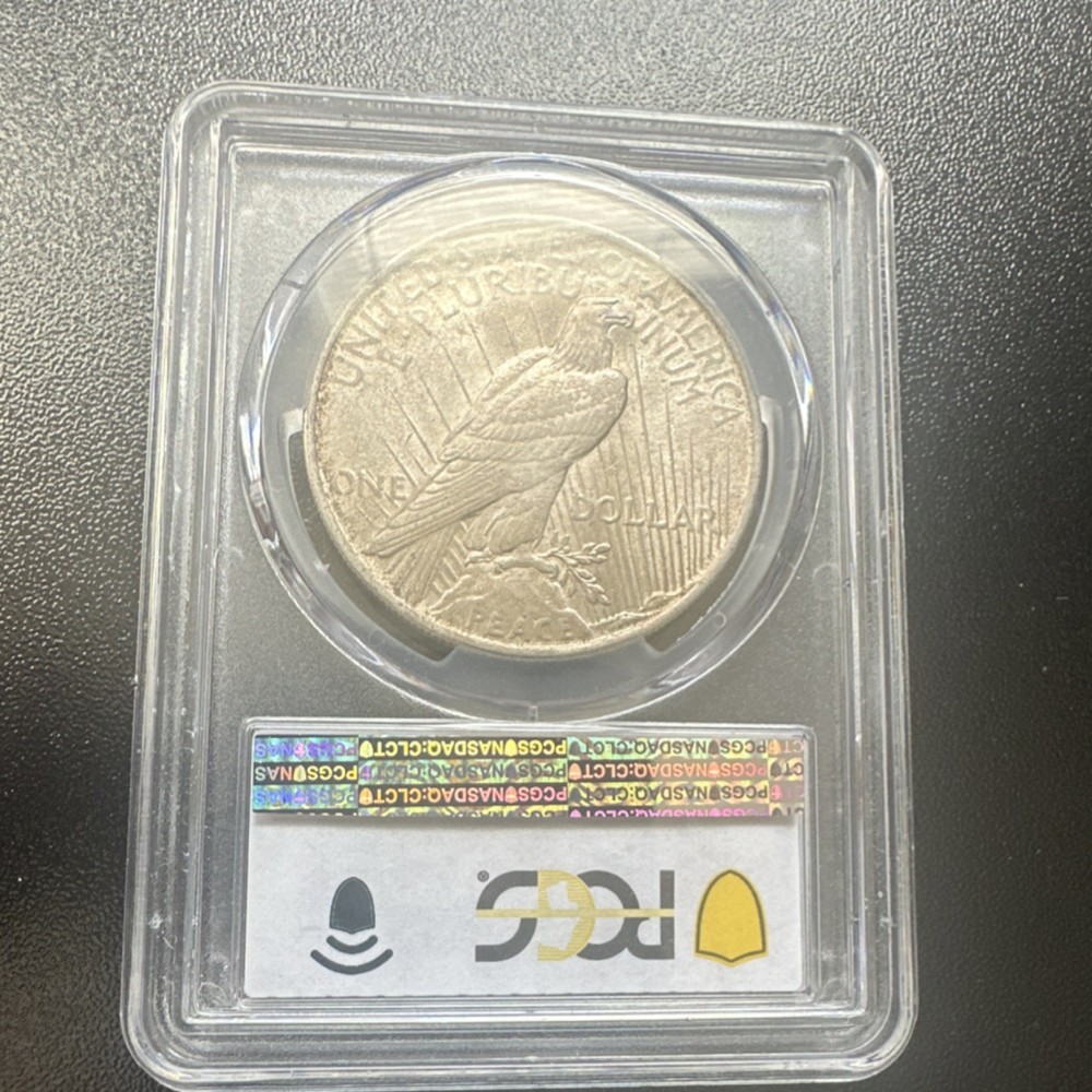 PCGS 1922 Peace Dollar Silver $1 Coin