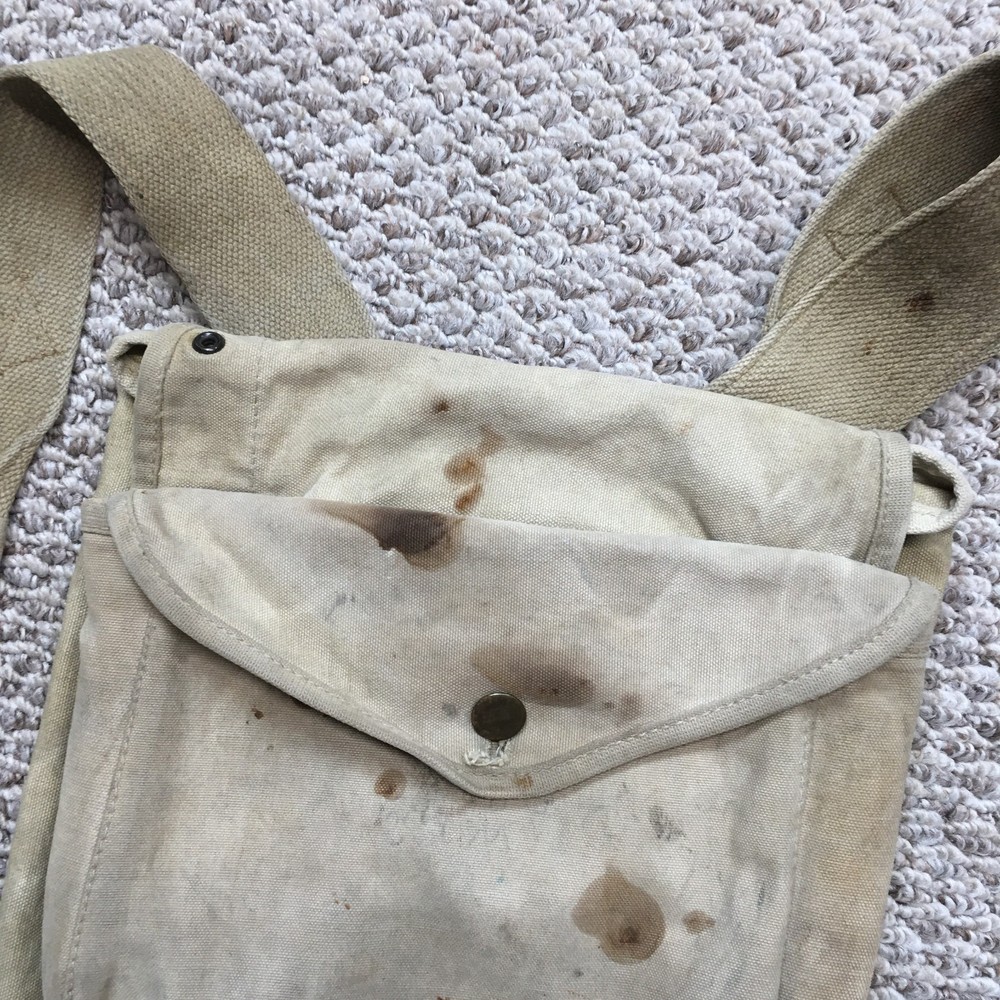 Original WW1 Dated US Army Haversack Marked RIA 1918 Infantry Backpack
