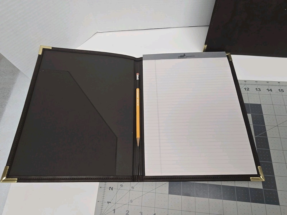 Vintage Armstrong Engineering Electrical Technology 1987 Padfolio Folder Pair