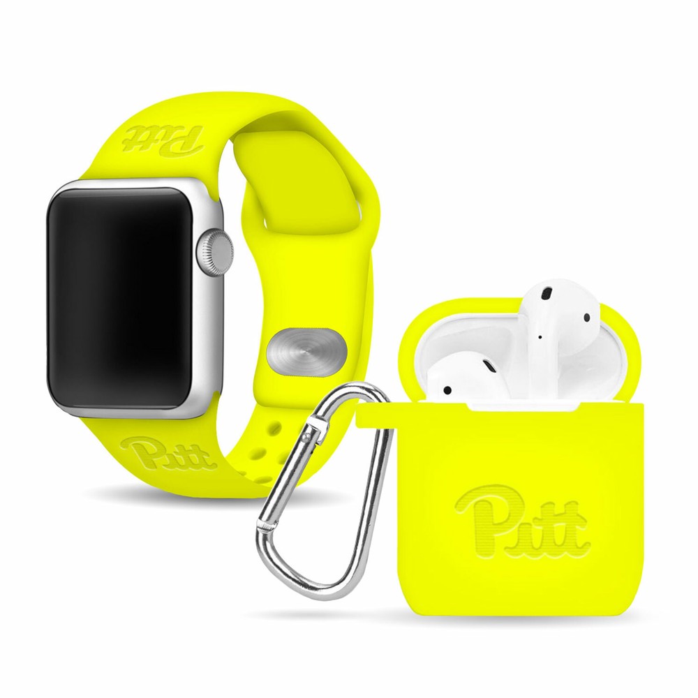 Pittsburgh Panthers Neon Engrave Apple Combo Set
