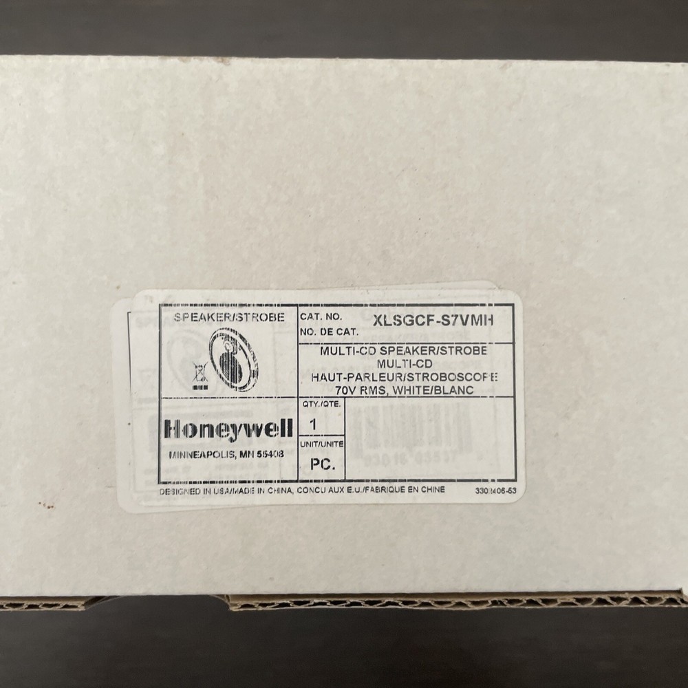 EST Edwards XLSGCF-S7VMH Speaker/Strobe Multi-CD White Fire Alarm