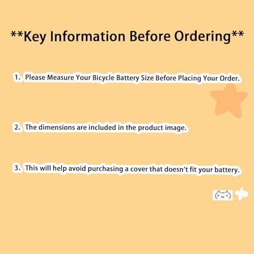 1P-Large Size EBike Battery Cover Waterproof, Bicycle Frame Battery Protector