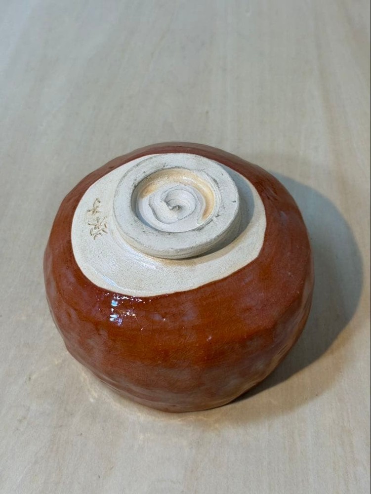 Tea Utensils Red raku