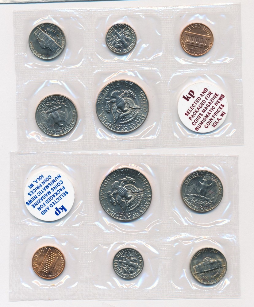 1982 UNCIRCULATED COIN SET P D KRAUSE PUBLICATIONS
