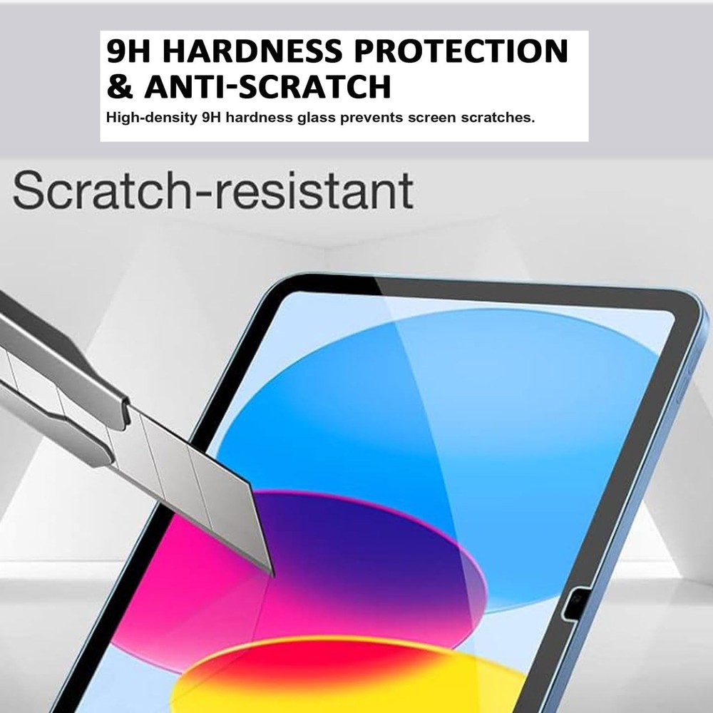 TiKeDa Screen Protector for iPad A16 2025 11th/10th 11th/10th, Clear