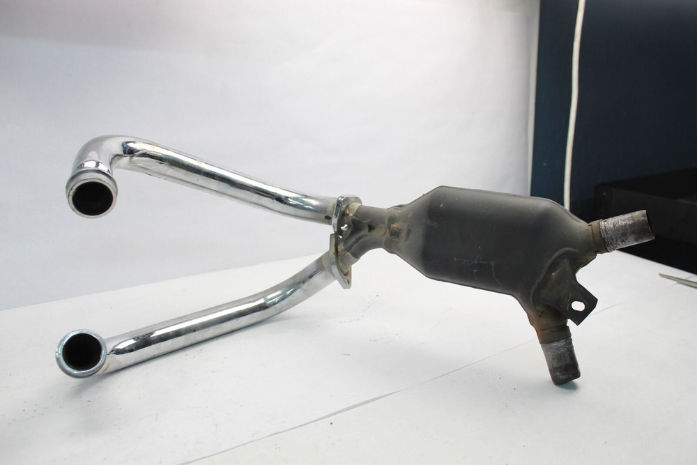 2013 Suzuki GW250 Chrome Exhaust Header