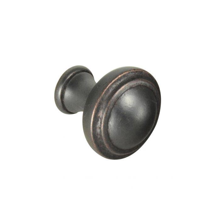 1-1/4" Capital Knob Statuary Bronze